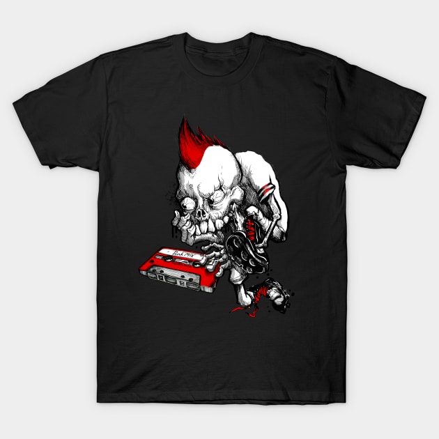 Punks not Dead T-Shirt by Black Tee Inc